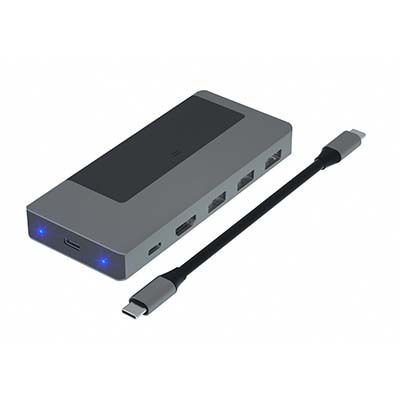 T524 TYPE-C TO PD+HUB(USB3.0*3)+HDMI+SDD固态硬盘